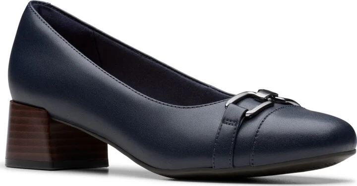 Navy Leather