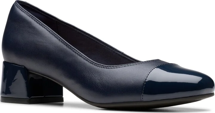 Navy Leather