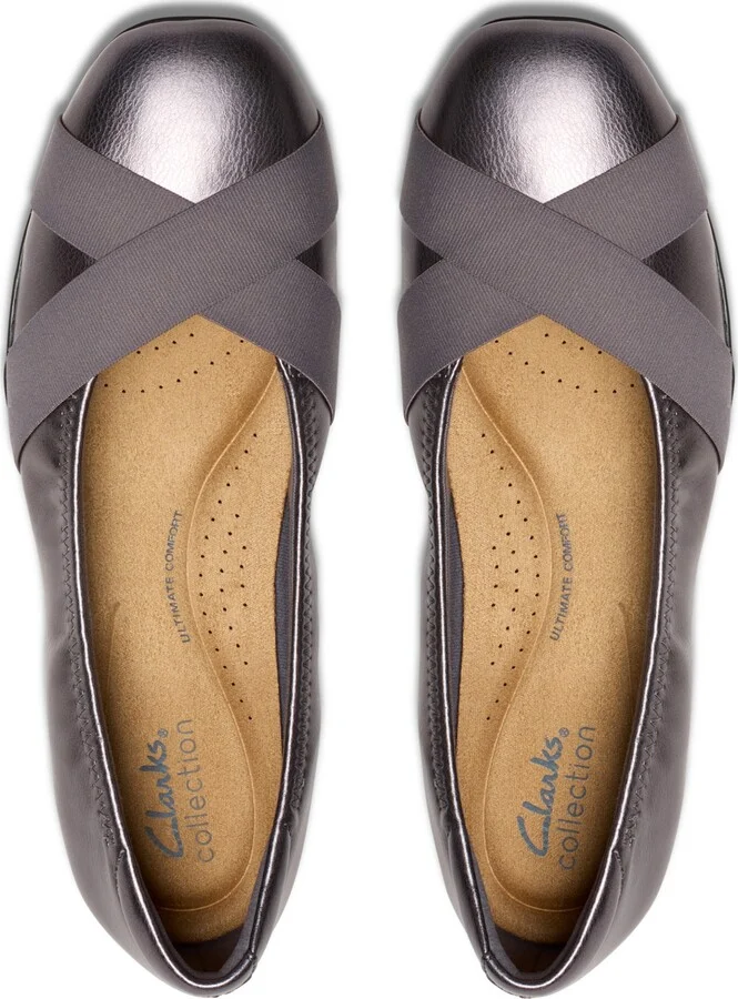 Clarks Women's Jazmynn Gem Round Toe Flats - Image 4