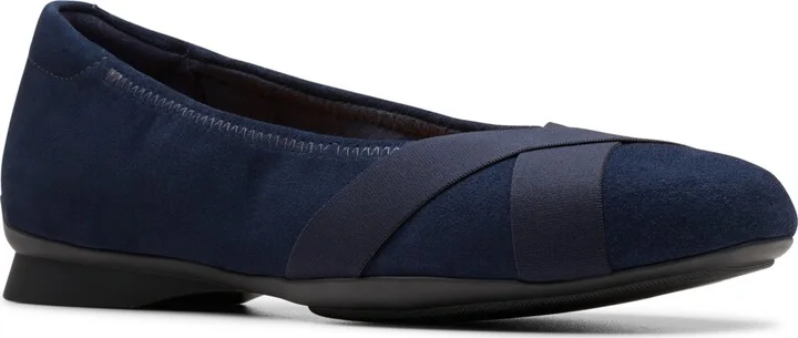 Navy Suede