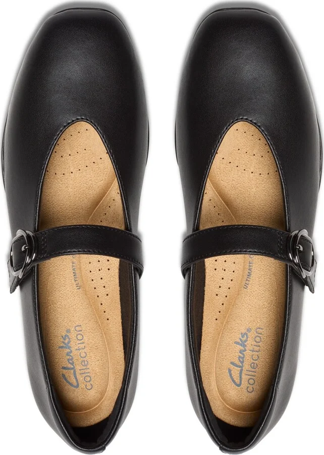 Clarks Women's Jazmynn Iris Square Toe Mary Jane Flats - Image 4