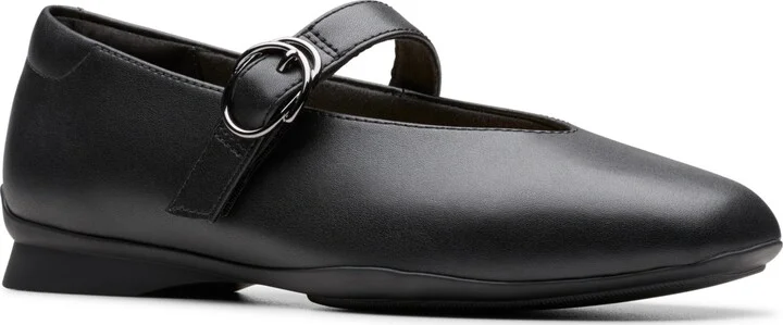 Clarks Women's Jazmynn Iris Square Toe Mary Jane Flats