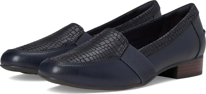 Navy Leather