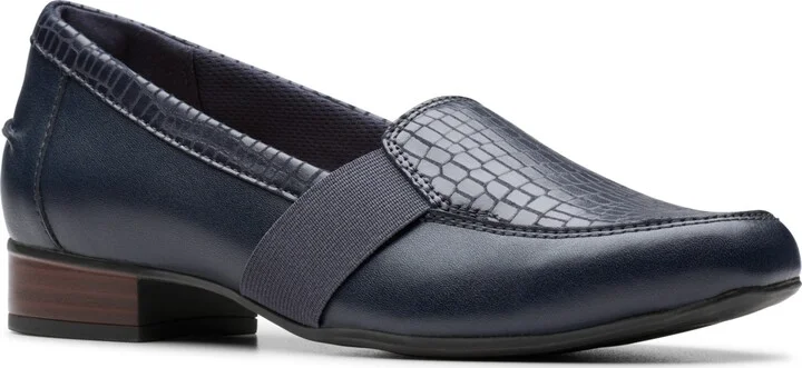 Navy Leather