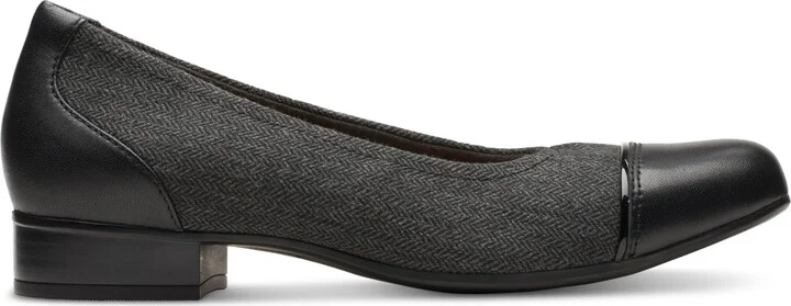 Clarks Women's Juliet Step Slip-On Cap-Toe Flats - Image 2