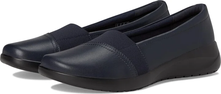 Navy Leather