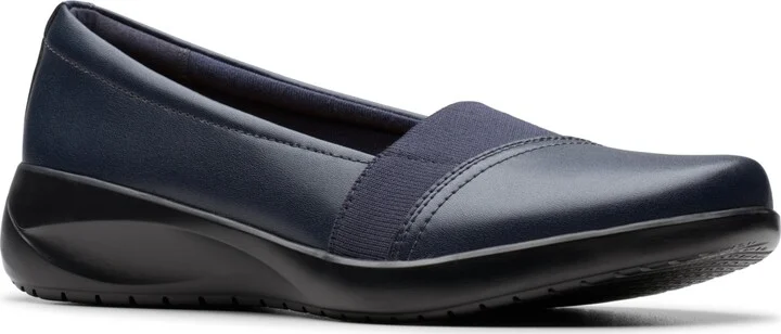 Navy Leather