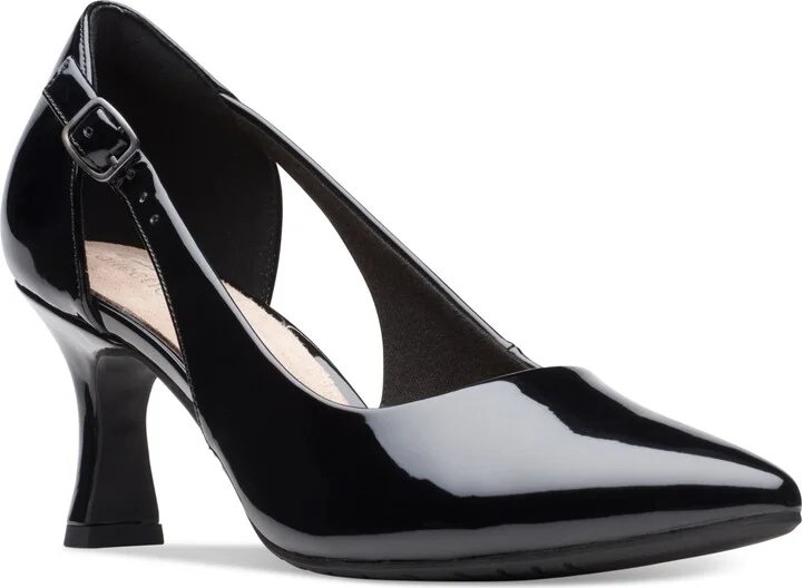 Clarks Women's Kataleyna Rae Side-Cutout Comfort Pumps
