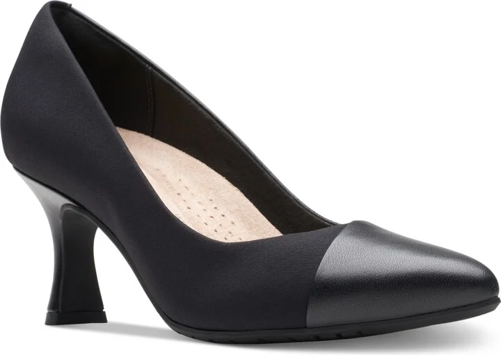 Clarks Women's Kataleyna Rose Mixed-Media Comfort Pumps