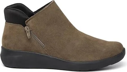 Dark Olive Suede