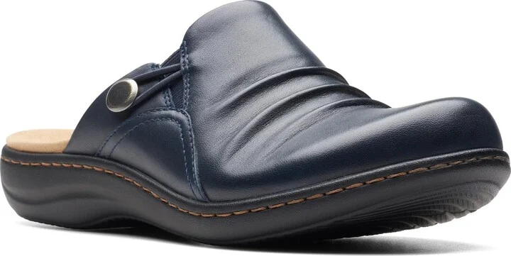 Navy Leather