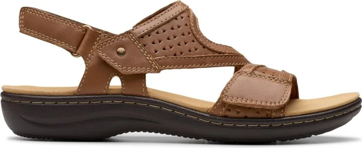 Clarks Women's Laurieann Faye Slip On Flat Sandals - Image 7