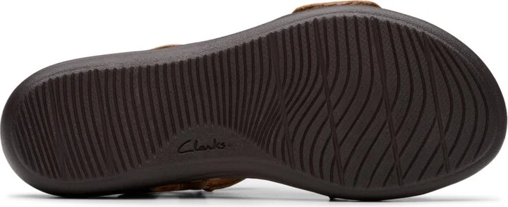 Clarks Women's Laurieann Faye Slip On Flat Sandals - Image 8