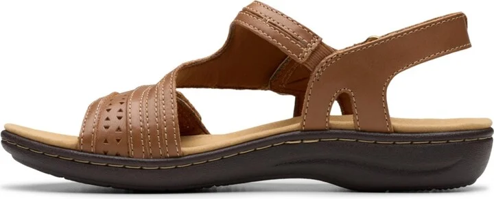 Clarks Women's Laurieann Faye Slip On Flat Sandals - Image 9