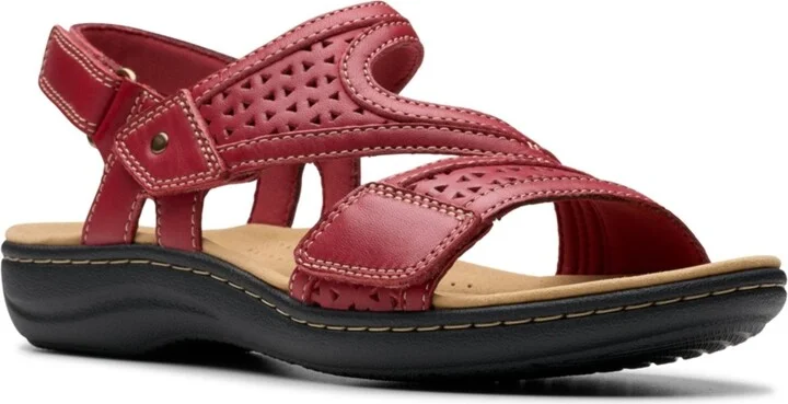 Clarks Women's Laurieann Faye Slip On Flat Sandals