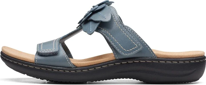Blue Grey Leather
