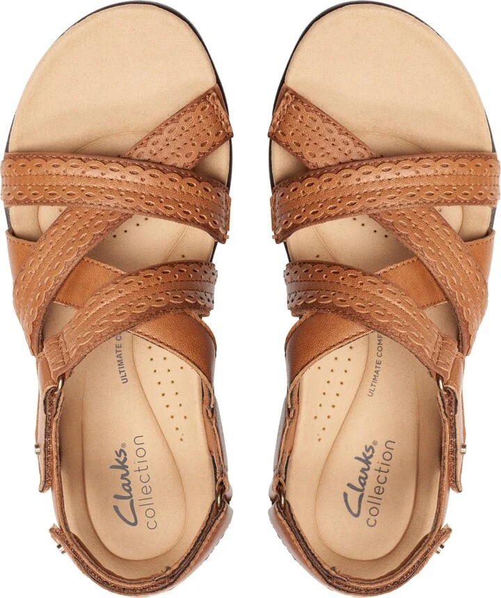 Clarks Women's Laurieann Rena Embellished Strappy Sandals - Image 4