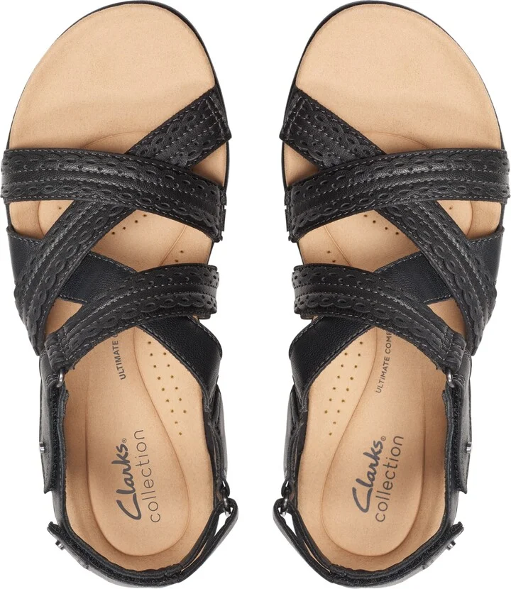 Clarks Women's Laurieann Rena Embellished Strappy Sandals - Image 8
