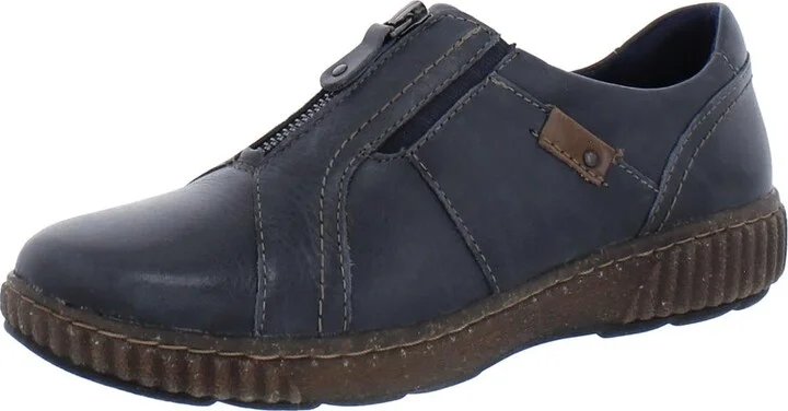 Navy Leather