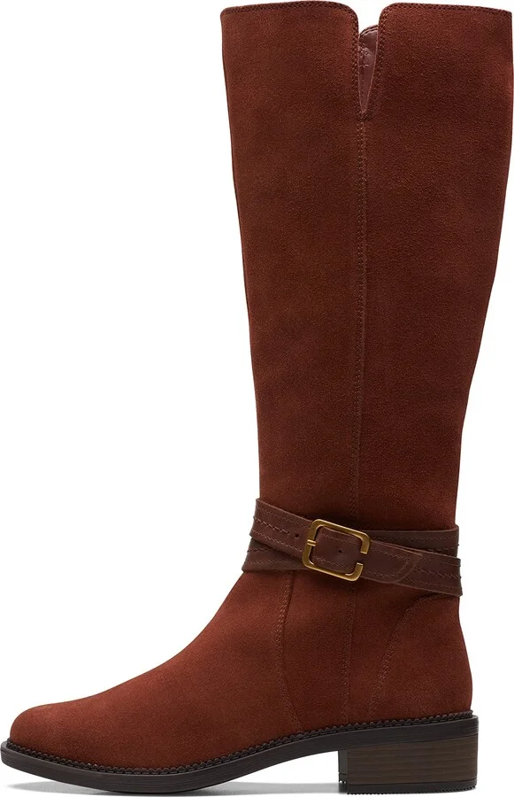 Clarks Women's Maye Shine Knee High Boot