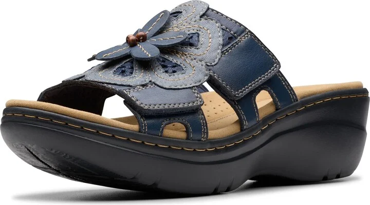 Navy Multi Leather