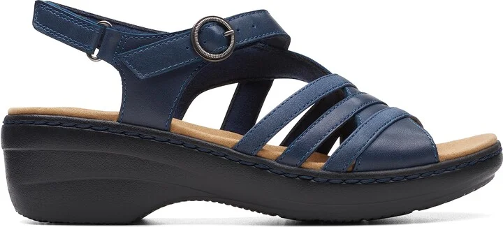 Navy Leather