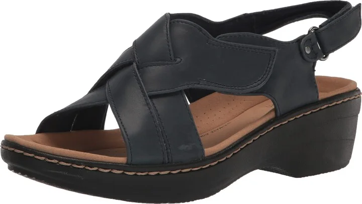 Navy Leather