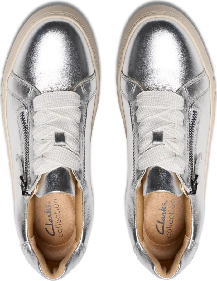 Clarks Women's Mykah Joy Round Toe Sneakers - Image 8