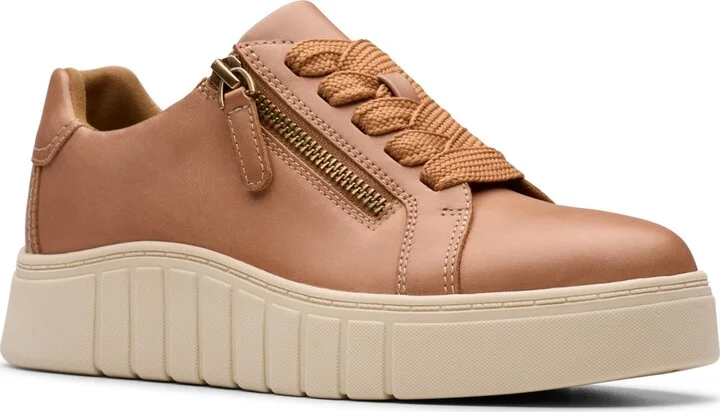 Clarks Women's Mykah Joy Round Toe Sneakers