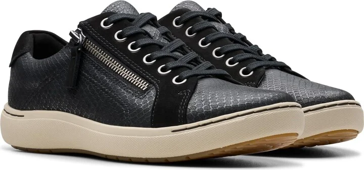 Black Abstract Leather