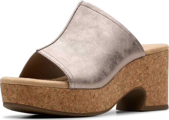 Taupe Metallic Synthetic