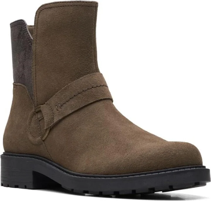 Dark Olive Suede