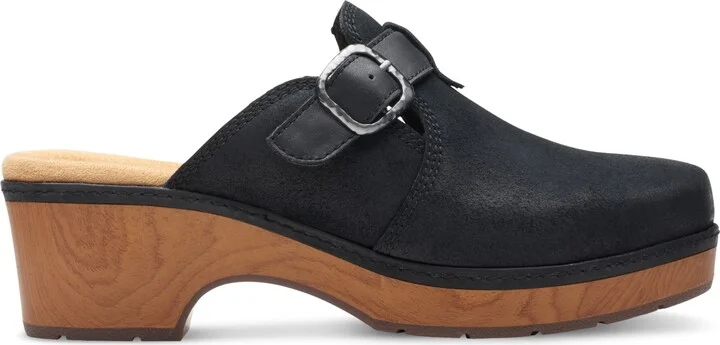 Clarks Women's Paizlee Nora Slip-On Buckled Platform Clogs - Image 2