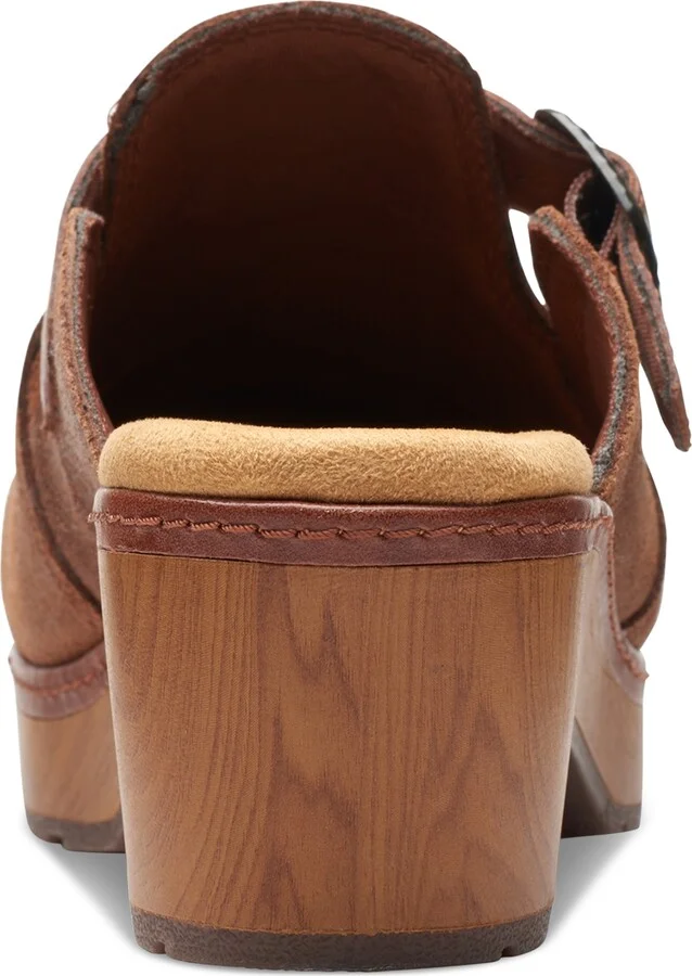 Clarks Women's Paizlee Nora Slip-On Buckled Platform Clogs - Image 7