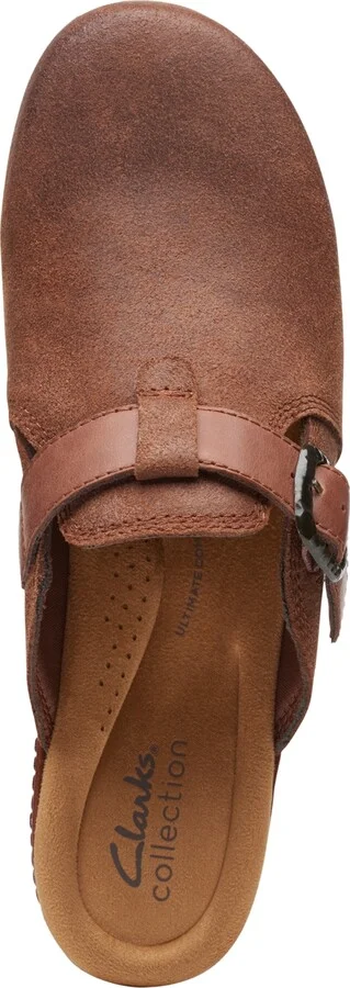 Clarks Women's Paizlee Nora Slip-On Buckled Platform Clogs - Image 9