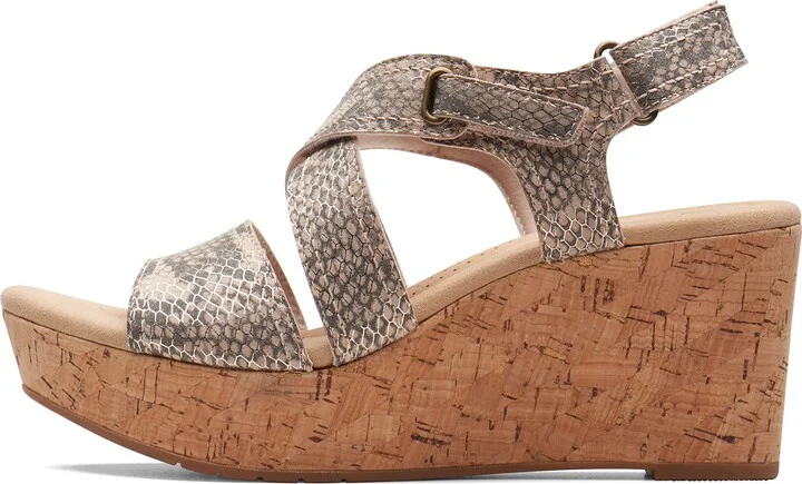 Beige Metallic Synthetic