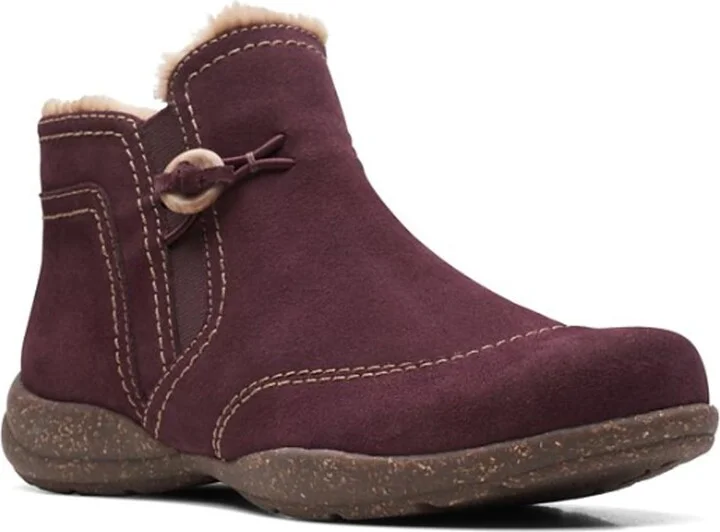 Burgundy Suede