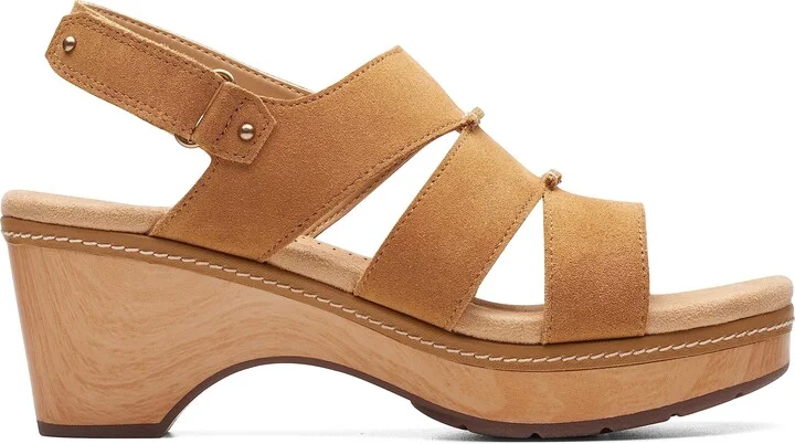 Clarks Women's Seannah Glow Wedge Sandal