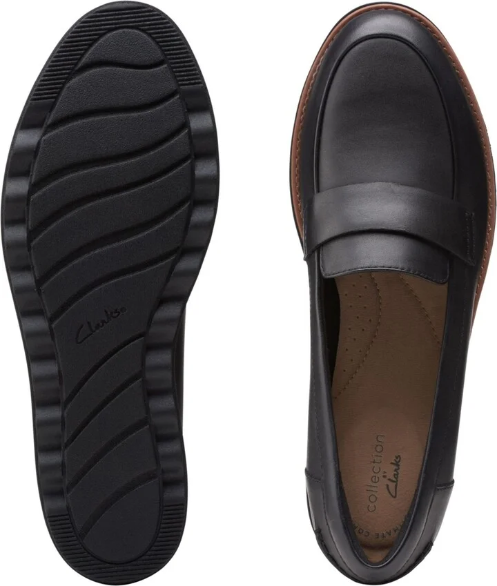 Clarks Women's Sharon Gracie Slip-On Loafer Flats - Image 4