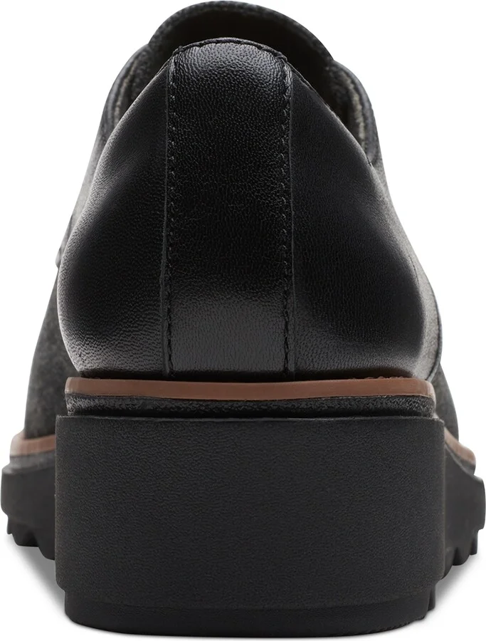 Clarks Women's Sharon Rae Lace-Up Wedge Shoes - Image 6