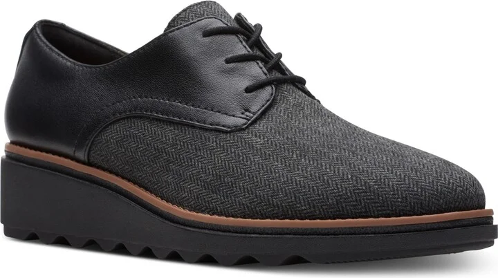Clarks Women's Sharon Rae Lace-Up Wedge Shoes