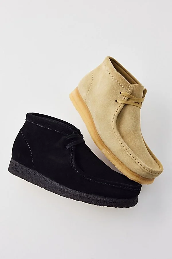 Clarks Women's Wallabee Boot in Maple Suede - Image 2