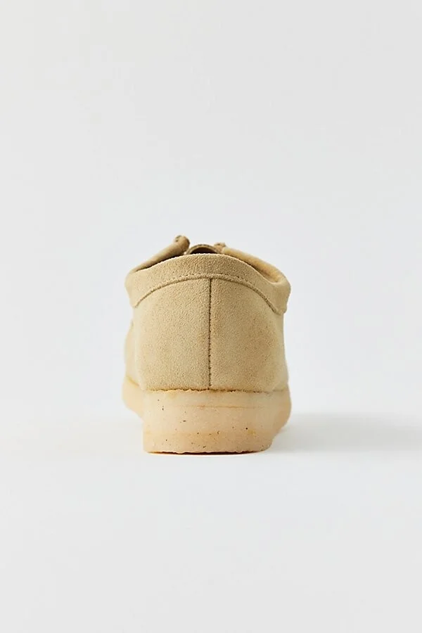 Clarks Women's Wallabee Suede Shoe in Maple Suede - Image 6