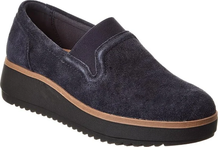 Navy Suede