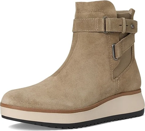 Clarks Zylah Faye Women's Boots Dark Taupe Suede : 7 D - Wide, Leather/Mesh/Polyester - Image 5