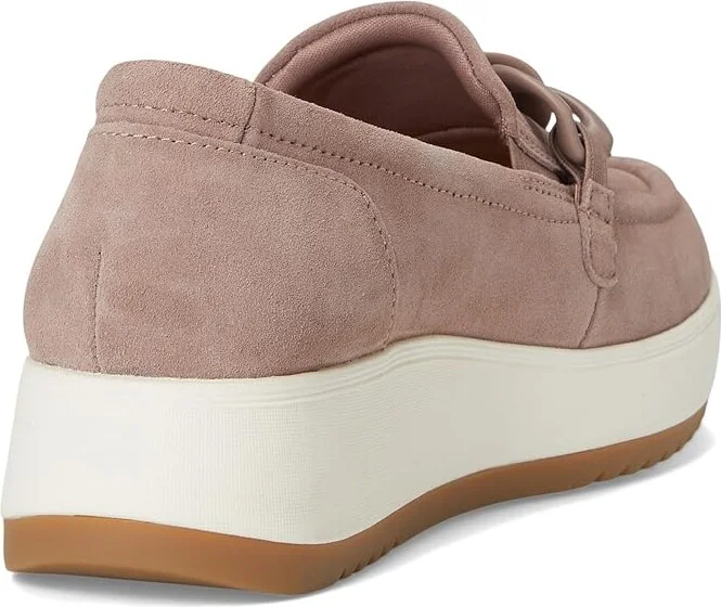 Clarks Zylah May Women's Flat Shoes Mauve Suede : 8.5 B - Medium, Leather - Image 4