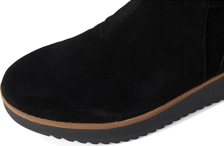 Clarks Zylah Rose Women's Boots Black Suede : 8.5 D - Wide - Image 2