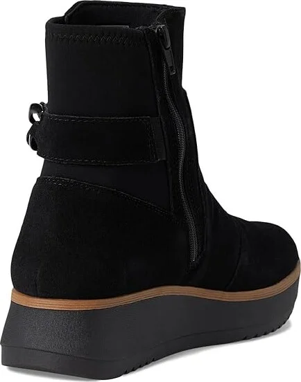 Clarks Zylah Rose Women's Boots Black Suede : 8.5 D - Wide - Image 4