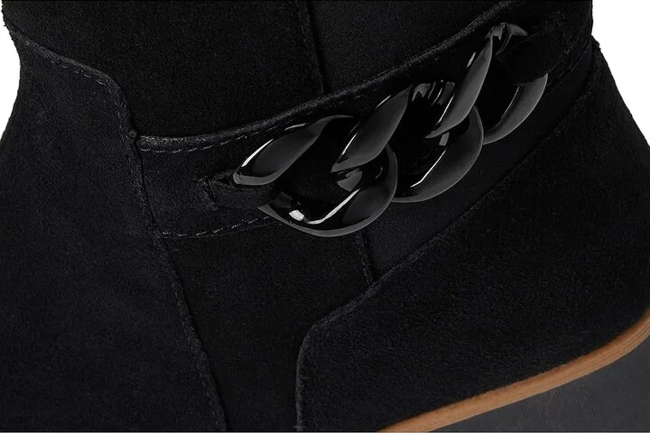Clarks Zylah Rose Women's Boots Black Suede : 8.5 D - Wide - Image 7