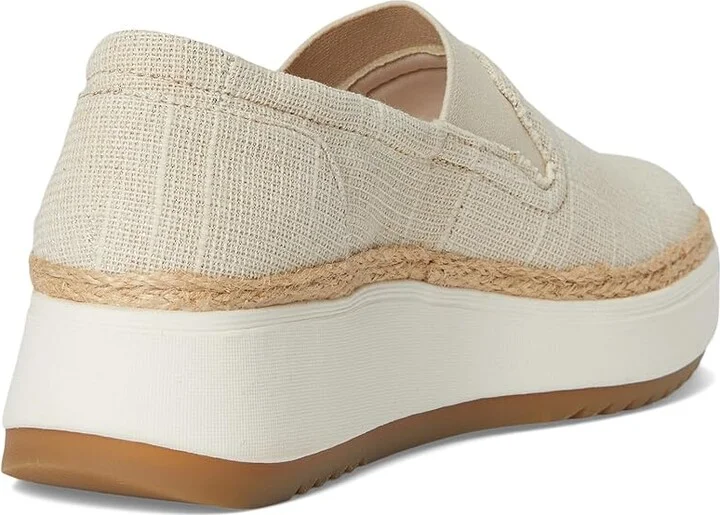 Clarks Zylah Sky Women's Flat Shoes Natural Interest Textile : 11 D - Wide, Rubber - Image 4